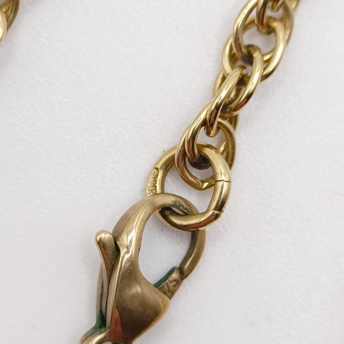 713 - A 9ct gold chain, 13.5 g