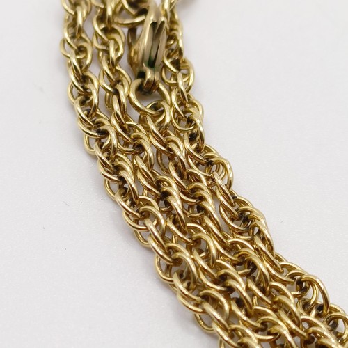 713 - A 9ct gold chain, 13.5 g