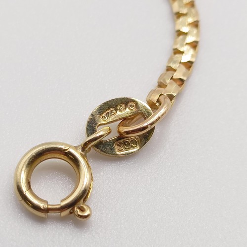 942 - A 9ct gold chain, 5 g