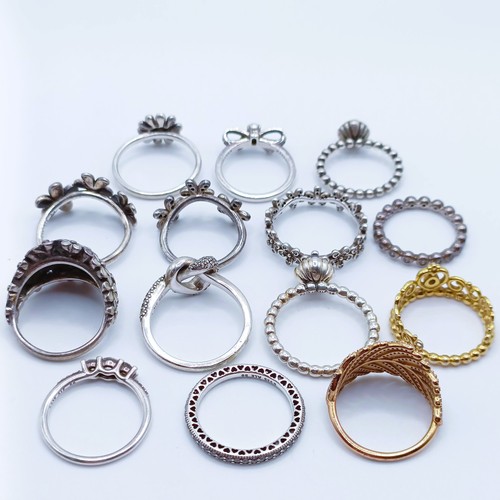 908 - Assorted Pandora and other rings