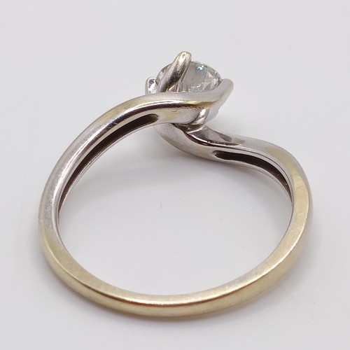 903 - A diamond solitaire ring, approx. 0.5ct, ring size M