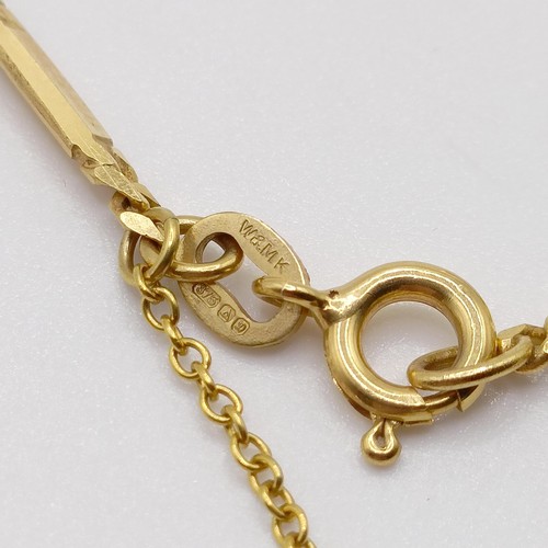 883 - A 9ct gold chain, 7.4 g