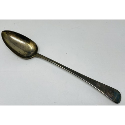 1099 - A Victorian silver Old English pattern basting spoon, 3.6 ozt