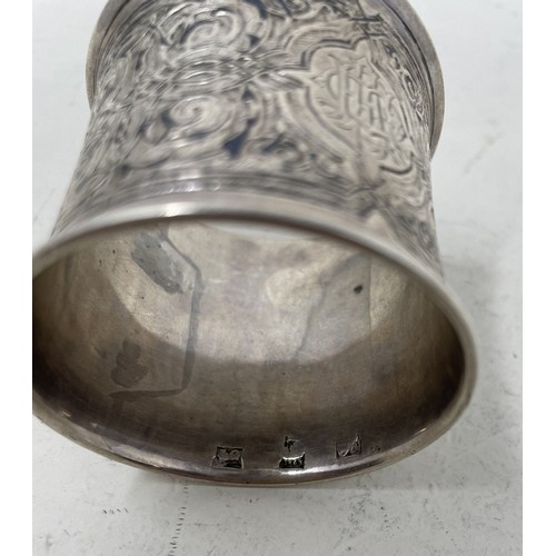 1323 - A Russian silver napkin ring, 31.1 g