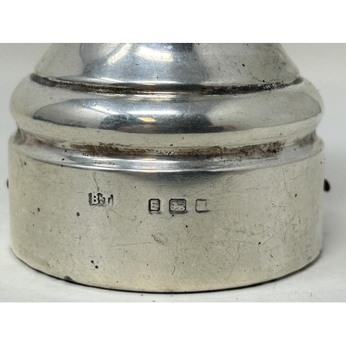 1302 - A silver cased pepper grinder