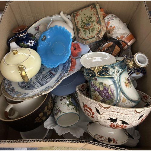 1484 - Assorted ceramics (4 boxes)