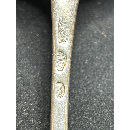 1378 - An 18th century Irish silver ladle