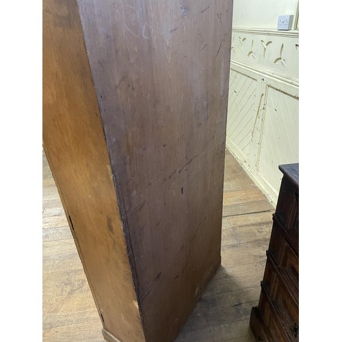 924 - An unusual late 19th century mahogany cigar cabinet, 80 cm wide, and assorted cigar boxes (qty)