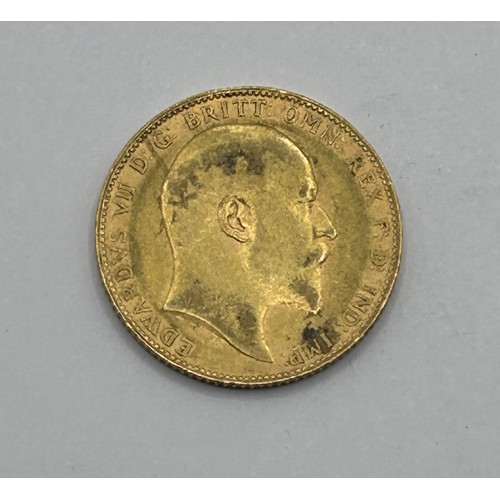 16 - An Edward VII gold sovereign, 1903