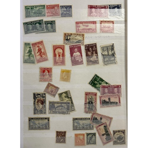 87 - Assorted stamps, mostly Commonwealth and including a China mini sheet, in six albums (6)