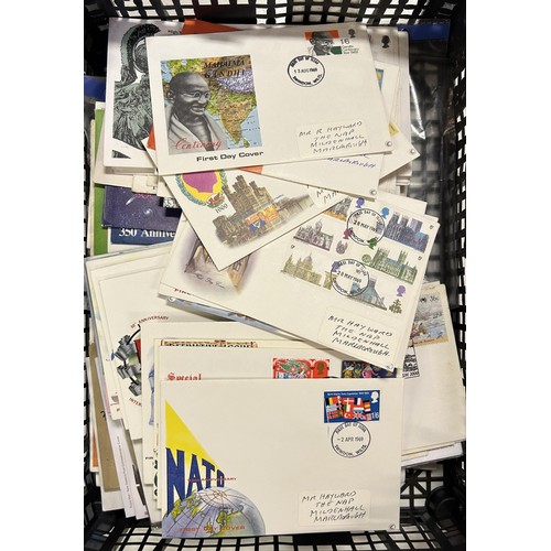 88 - Assorted first day covers (box)
Provenance:  Sold on behalf of SNCB charity