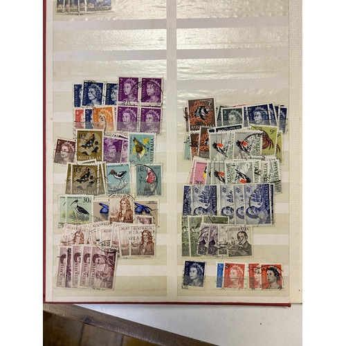 109 - A large quantity of world stamps, in albums, stockbooks and loose (box)