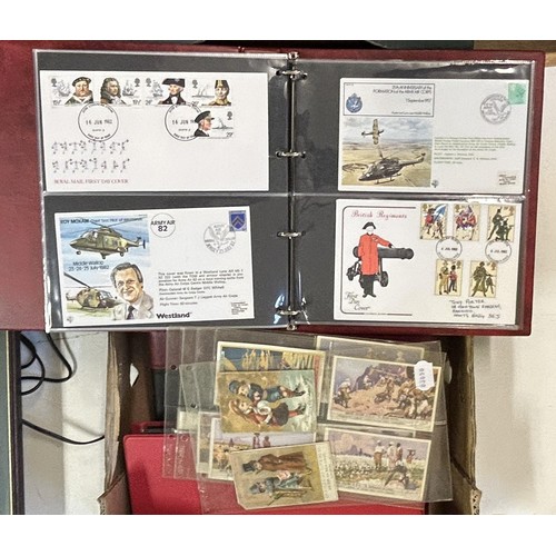 119 - Assorted first day covers and related items (box)