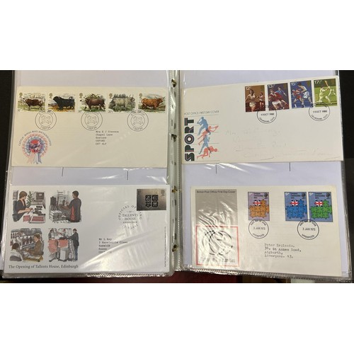 119 - Assorted first day covers and related items (box)