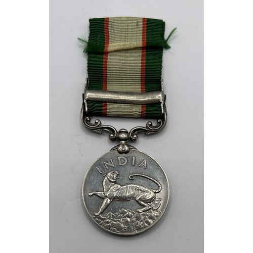 58 - An India General Service Medal, awarded to 14073 Sepoy Mohd Yusaf 3-12 FFR, with a North West Fronti... 