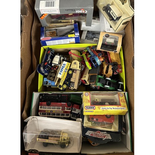 134 - Assorted Models of Yesteryear model trucks, boxed and unboxed (2 boxes)