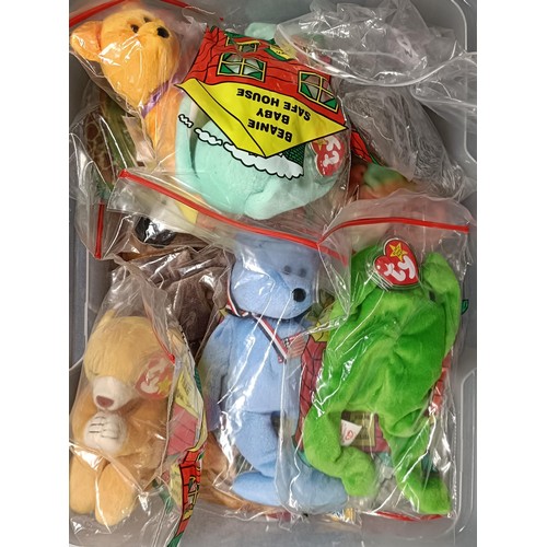 741 - Assorted TY beanie babies