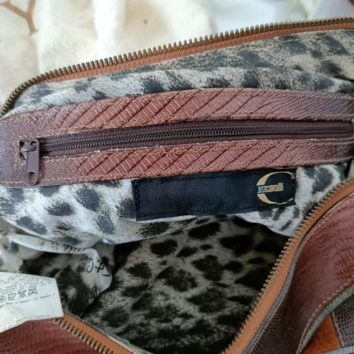 728 - A Just cavalli handbag, and assorted other bags (box)