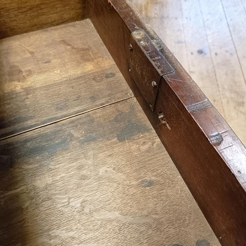 1024 - A 19th century mahogany bureau, 107 cm wide