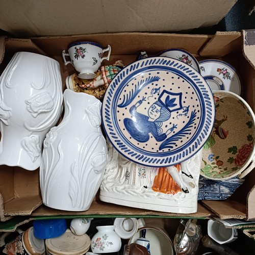 830 - Assorted ceramics (4 boxes)