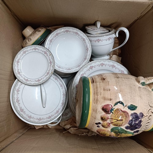 830 - Assorted ceramics (4 boxes)