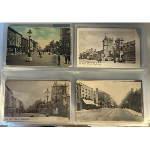 864 - Assorted Shaftesbury related postcards