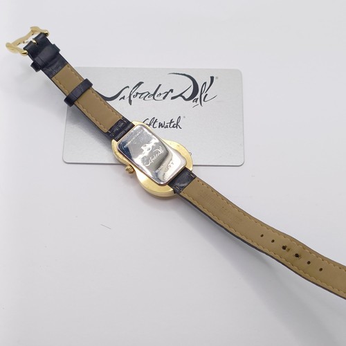 639A - Salvador Dali ladies wristwatch, with a certificate card