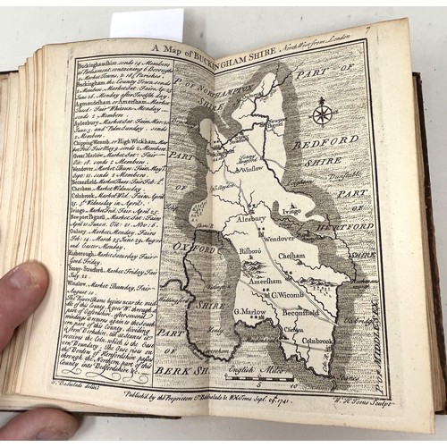 8 - Thomas Badeslade & William Toms, Chorographia Britanniae or A Set of Maps of all the Counties of Eng... 