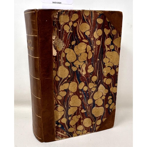 9 - Cary’s Itinerary, 1817, by John Cary, half-bound in leather with marbled paper covers
Provenance: Fr... 