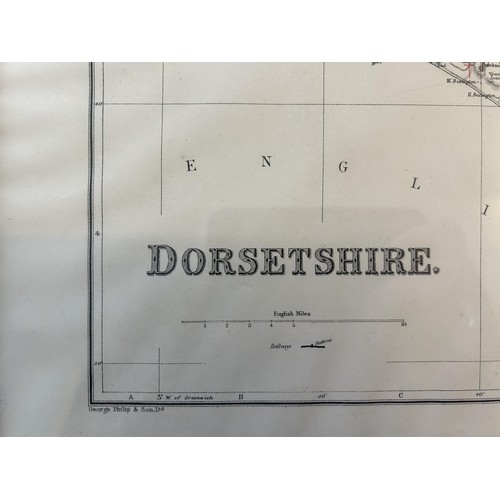 17 - Frontispiece map from The Old Stone Crosses of Dorset, by Alfred Pope, 1906, 41 x 48 cm
Provenance: ... 