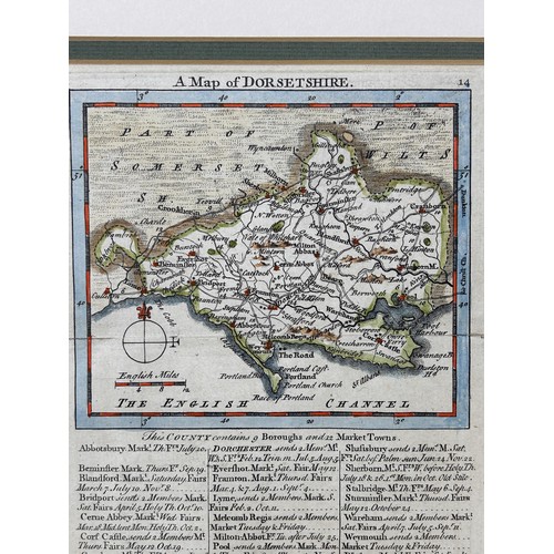 27 - Kitchin & Jeffreys, map of Dorset, 1780, 20 x 15 cm
Provenance: From the collection of David Beaton,... 