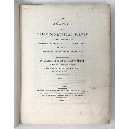 3 - An Account of the Operations carried on for accomplishing A Trigonometrical Survey of England and Wa... 