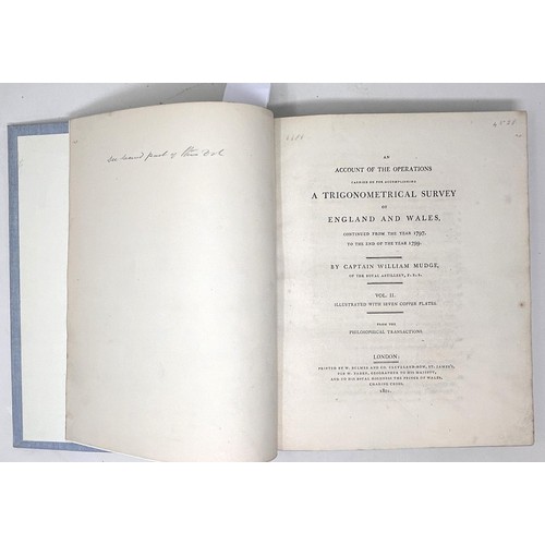 3 - An Account of the Operations carried on for accomplishing A Trigonometrical Survey of England and Wa... 