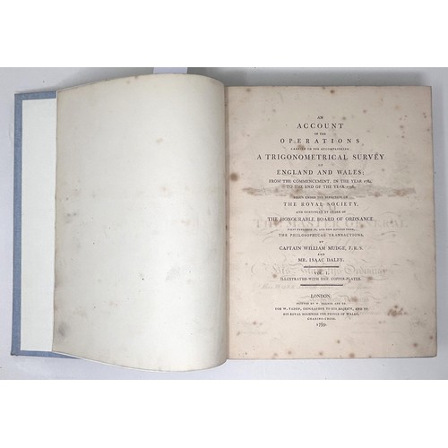 3 - An Account of the Operations carried on for accomplishing A Trigonometrical Survey of England and Wa... 