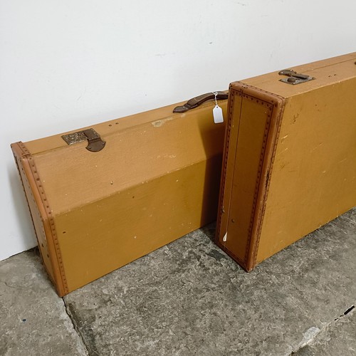 427 - Two suitcases, understood to be suitable for a Mercedes-Benz SL190 (2)