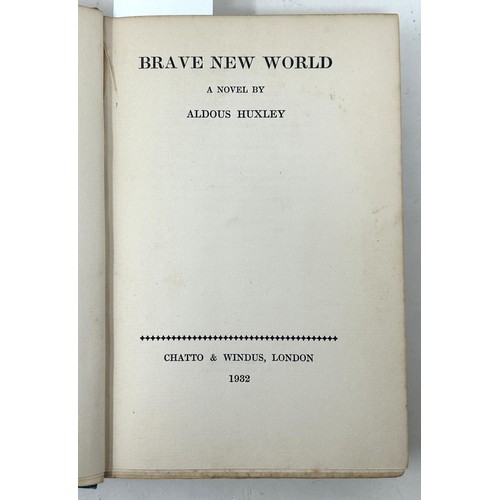 83 - Huxley (Aldous), Brave New World, 1932, Steinbeck (John) Totilla Flat, 1935, and Buchan (John) Green... 