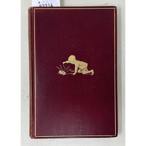 87 - Milne (A A), Now We Are Six, 1927, gilt dec cloth, spine faded, named to end paper, binding weak, so... 