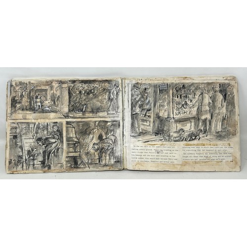 100 - Graham Oakley (British 1928-2022), a fully hand illustrated early draft copy/paste up of The Church ... 