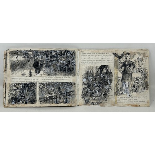 100 - Graham Oakley (British 1928-2022), a fully hand illustrated early draft copy/paste up of The Church ... 