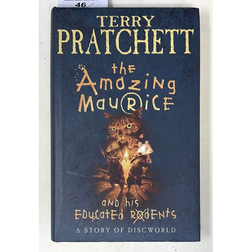 46 - Pratchett (Terry), The Amazing Maurice, 2002, and nine other Pratchett books (10)