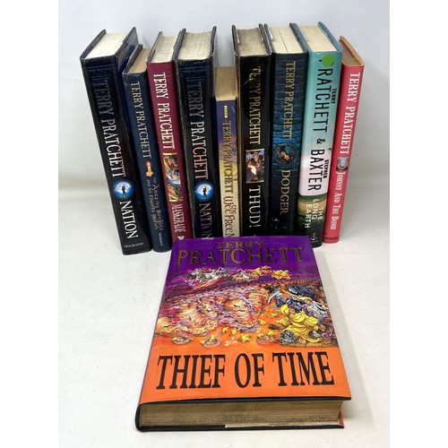 48 - Pratchett (Terry), Thief of Time, 2001, and nine other Pratchett books (10)