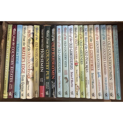 70 - A group of The County Books, some with dust jackets and other books (3 boxes)