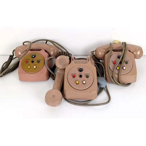 373 - A set of three unusual mid 20th century phones (3)