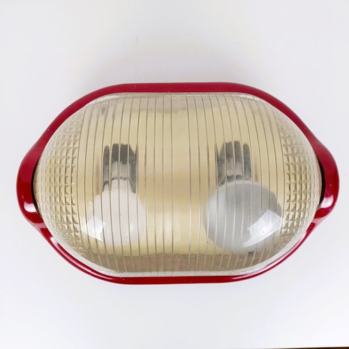 375 - An industrial wall/bulkhead light, 38 x 24 cm