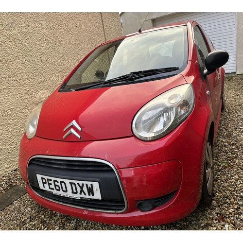 500 - On the instructions of the Executors: a 2010 Citroen C1 VTR+ five door hatchback petrol car, registr... 