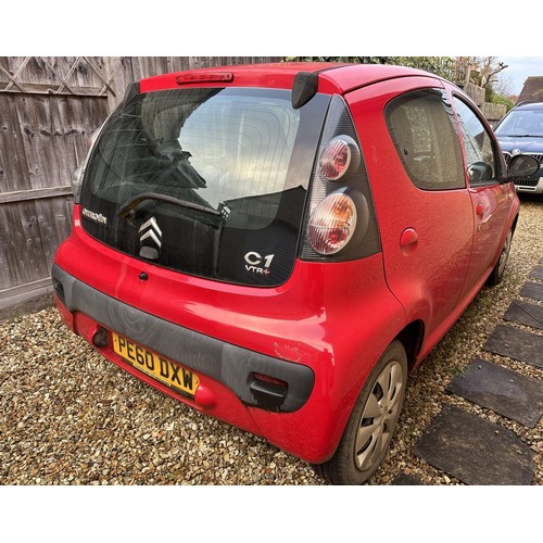 500 - On the instructions of the Executors: a 2010 Citroen C1 VTR+ five door hatchback petrol car, registr... 