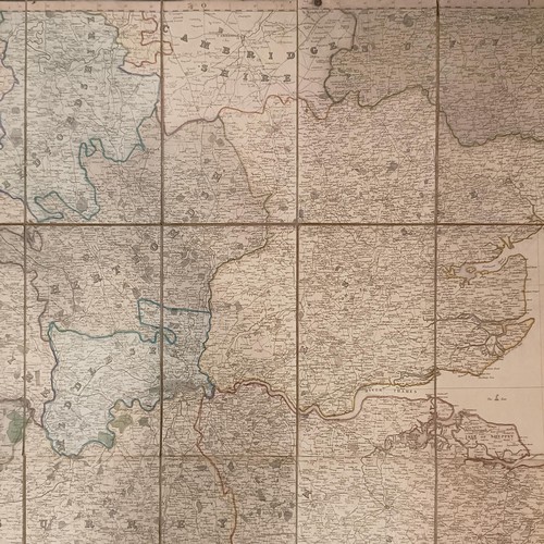 88 - M Phillips, The Grand Southern Tour Of England map, dated 1818