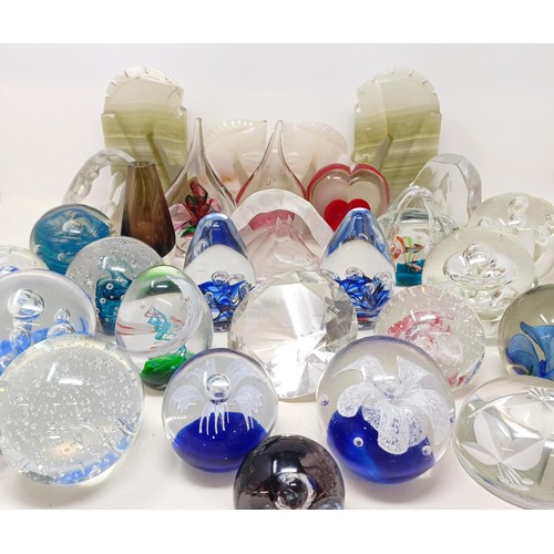 501 - Assorted paperweights (box)