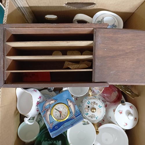 511 - Assorted ceramics (4 boxes)