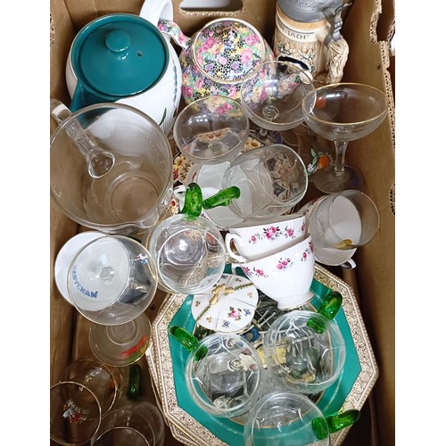 511 - Assorted ceramics (4 boxes)